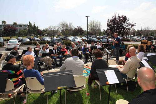 NAMM celebrated “Music Monday” at its headquarters in Carlsbad CA