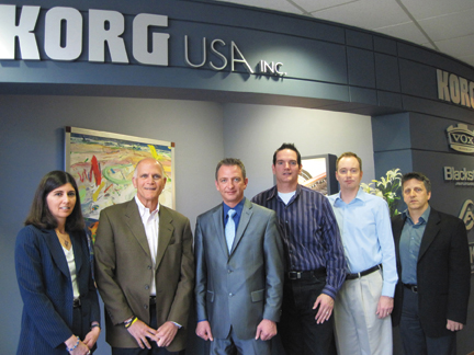 The Korg USA management team.