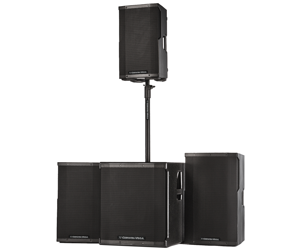 Cerwin Vega CVE-10 10-Inch Powered 2-Way Speaker