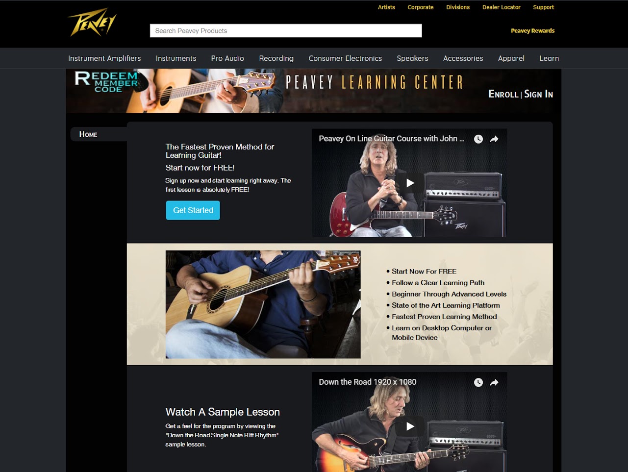 Peavey Unveils Learning Center