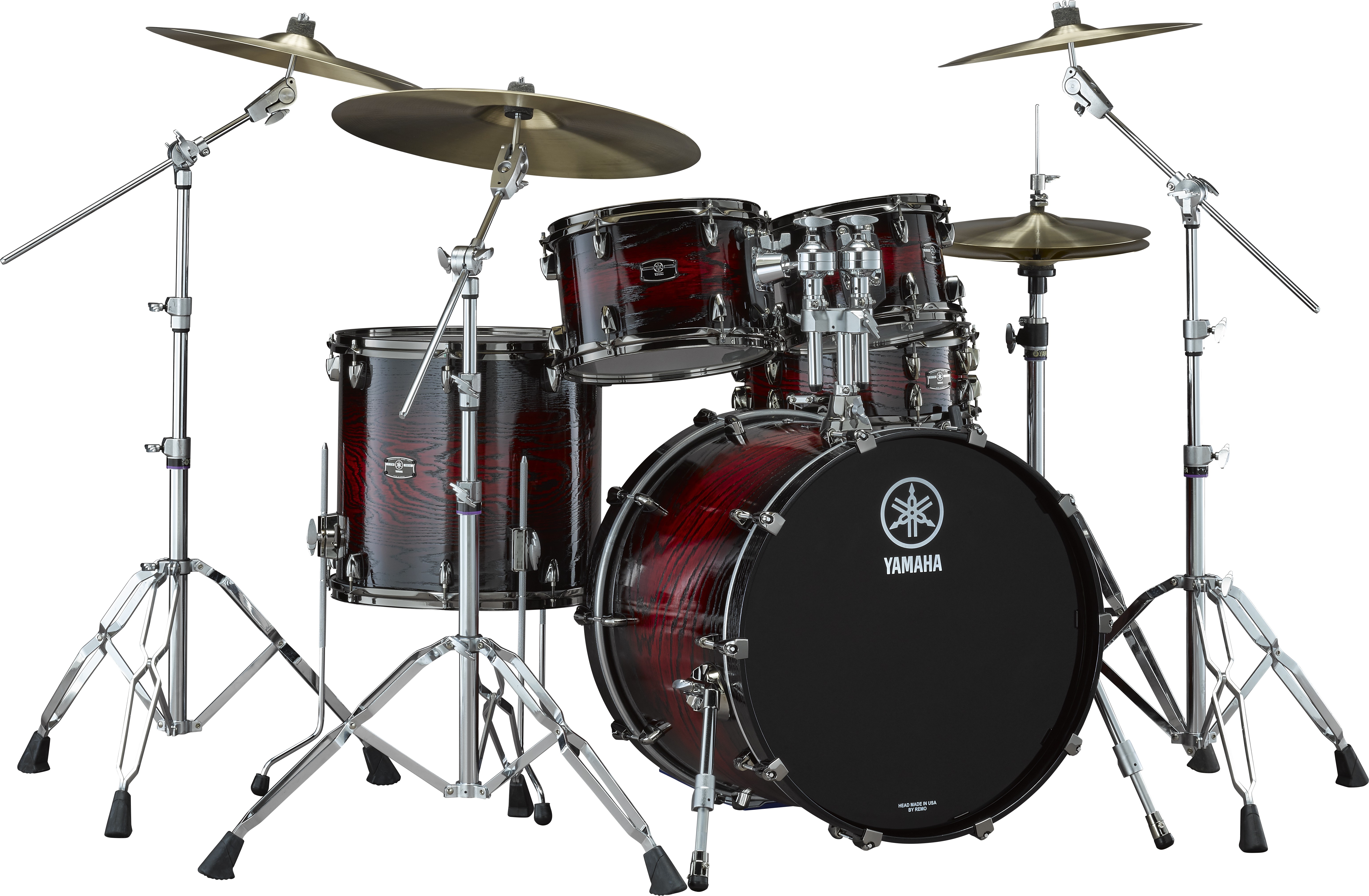 Yamaha's Live Custom Hybrid Oak Drum Sets