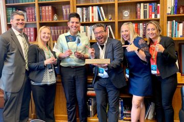 NAMM advocates from California on Capitol Hill in 2019