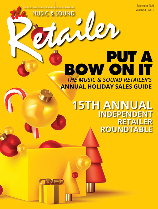 Music & Sound retailer September 2021 edition cover