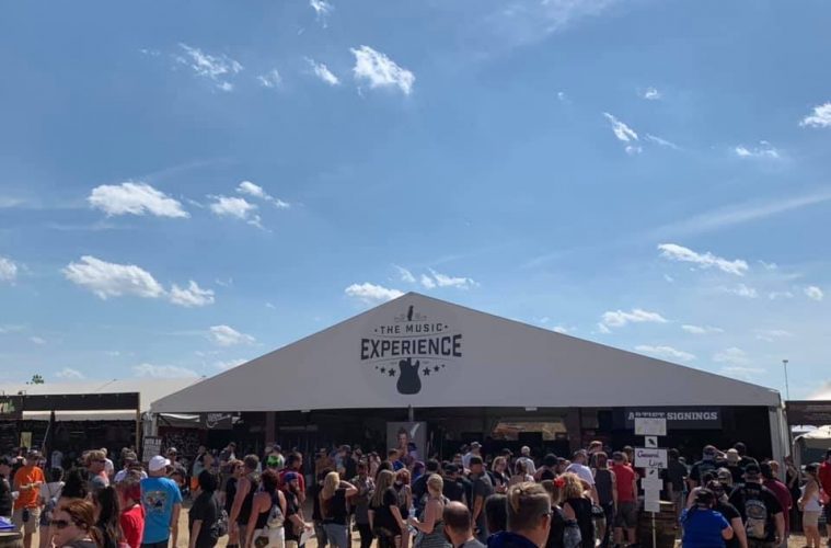 the music experience's mobile event space